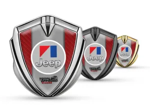 Jeep 3d Emblema Badge Disegno Corse Lucido 3D